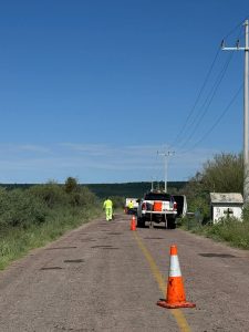REPARACION DE CARRETERA DIVISADEROS-MOCTEZUMA