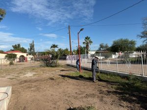 JORNADA DE LIMPIEZA EN EL CENTRO DE SALUD MUNICIPAL